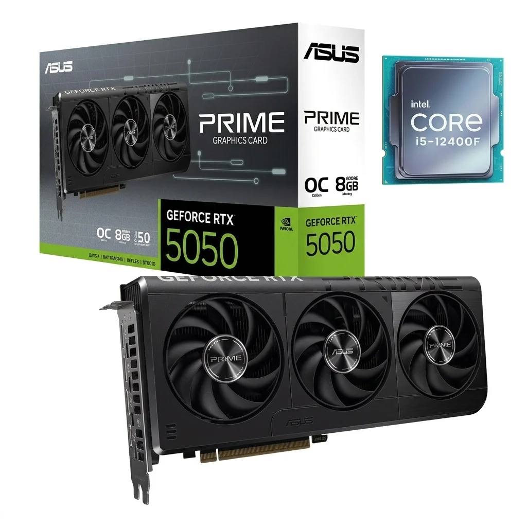 SKYMIL Level Up Prime RTX 5050 8Go i5-12400F | Gaming PC