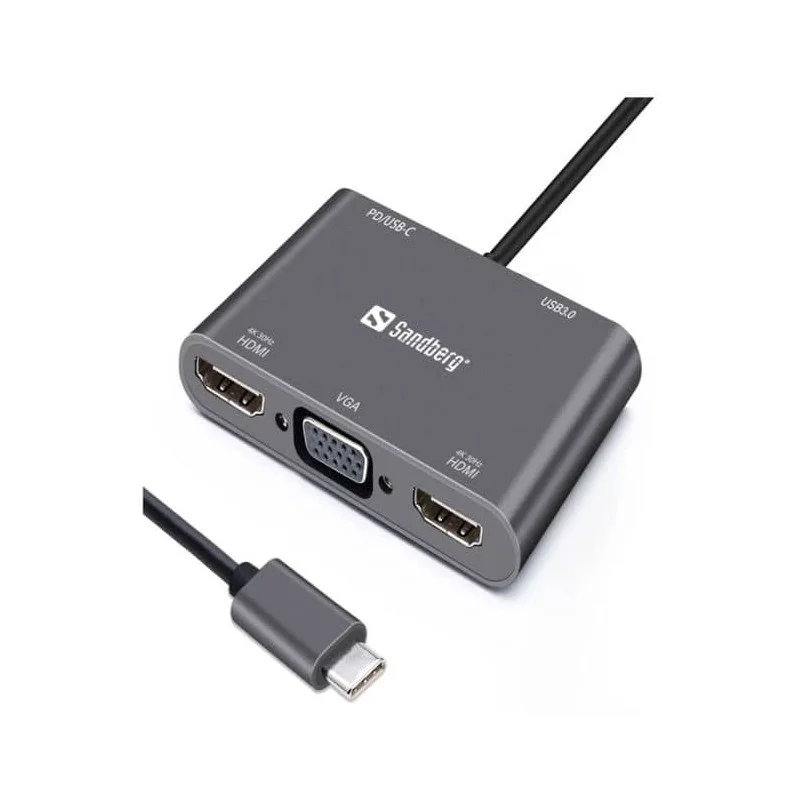 SANDBERG Dock USB-C - 136-35