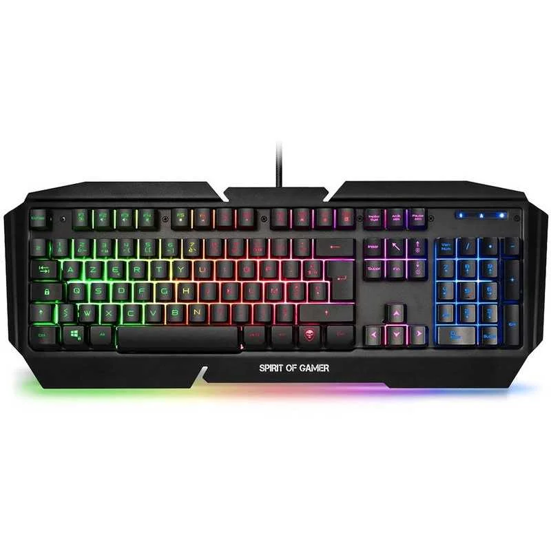 Clavier gamer Spirit of Gamer Pro-K5 RGB avec rétroéclairage