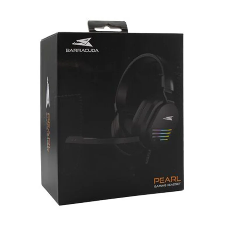 BARACUDA BGH-011 Pearl | Filaire Stéréo | Noir | FPS Gaming