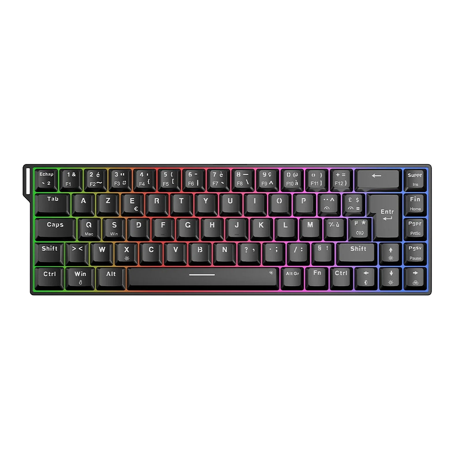 The G-Lab KEYZ Titanium HE | 65 % | Magnétique Hall Effect | Noir