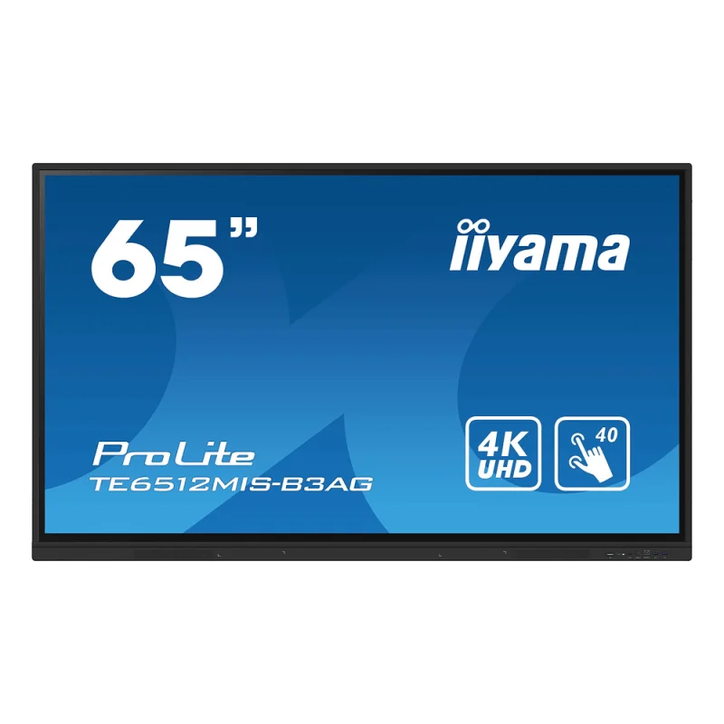 IIYAMA 65" 4K | 60Hz 8ms IPS Touch | Interactif 65"