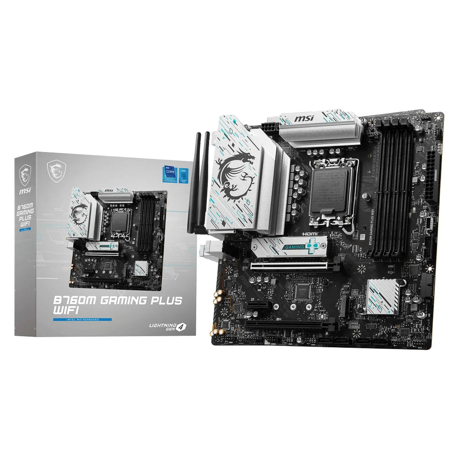 MSI B760M GAMING PLUS WIFI | LGA1700 DDR5 | Gaming