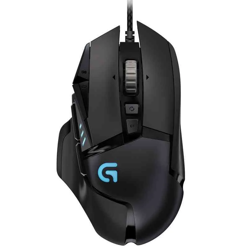 Logitech G502 Hero | Noir | Filaire | 16000 DPI | Précision