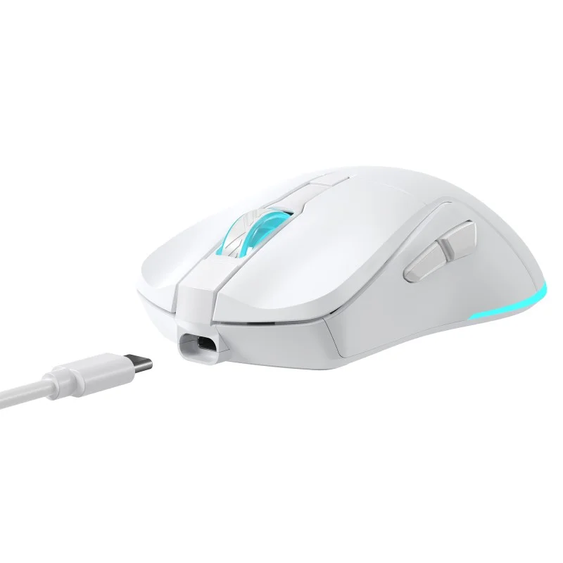 Baracuda Turtle BGM-121 Blanc | Sans-fil | 3200 DPI | Gamer