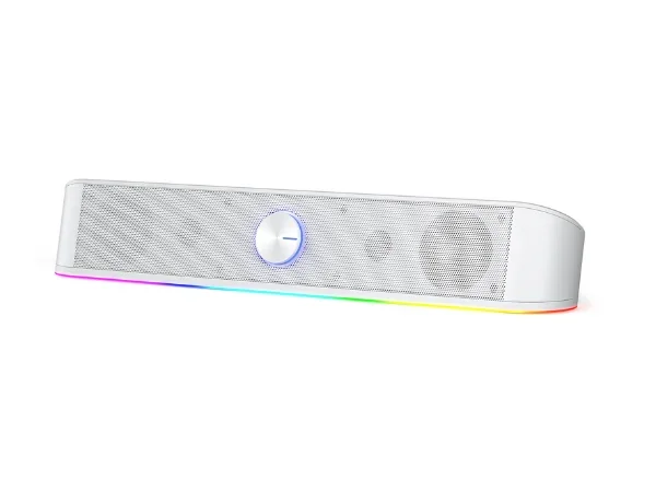 Redragon ADIEMUS GS560 Barre de Son RGB Blanc | Audio