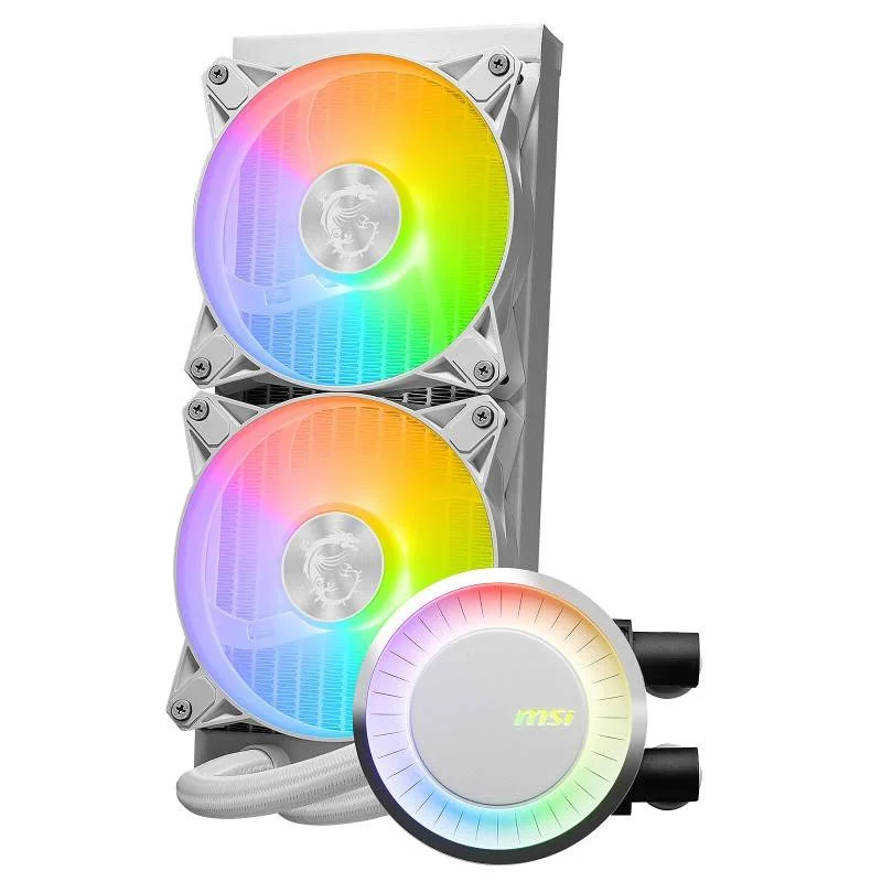 MSI MAG CORELIQUID E240 WHITE — AIO ARGB
