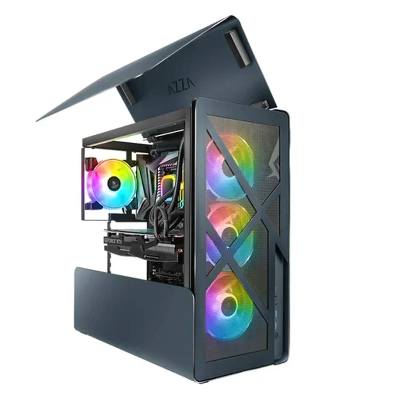 AZZA CAST 808 Full-Tower Noir | Airflow
