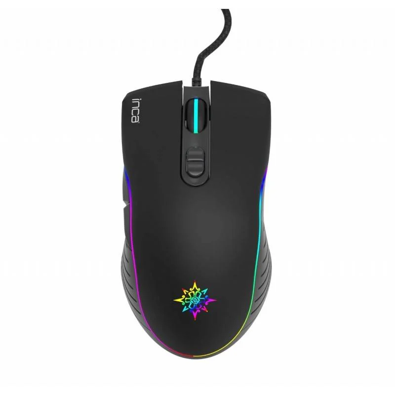 INCA IMG-GT15 Noir | Filaire | 4800 DPI | Pro Gaming