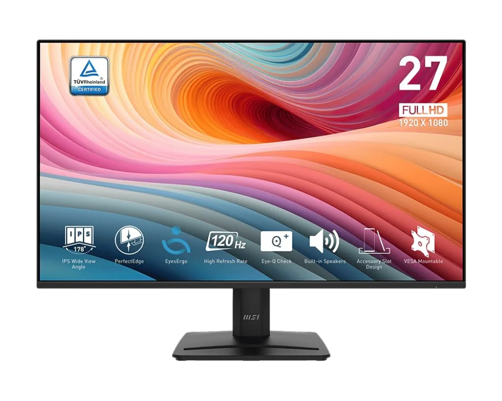 MSI PRO MP275 27 pouces — IPS Full HD 100 Hz