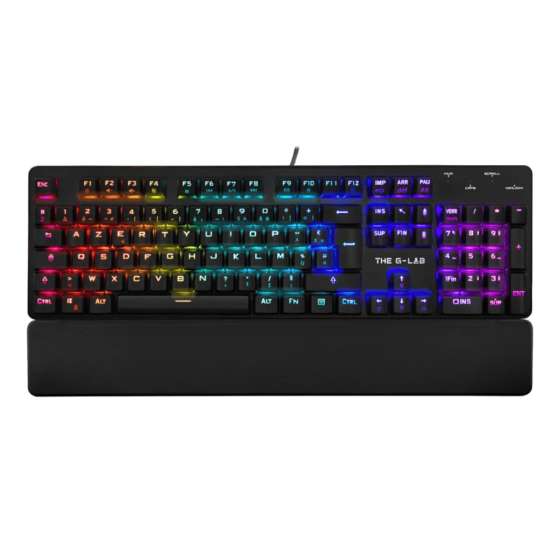 The G-Lab Keyz Rubidium | Mécanique Rouge | Filaire