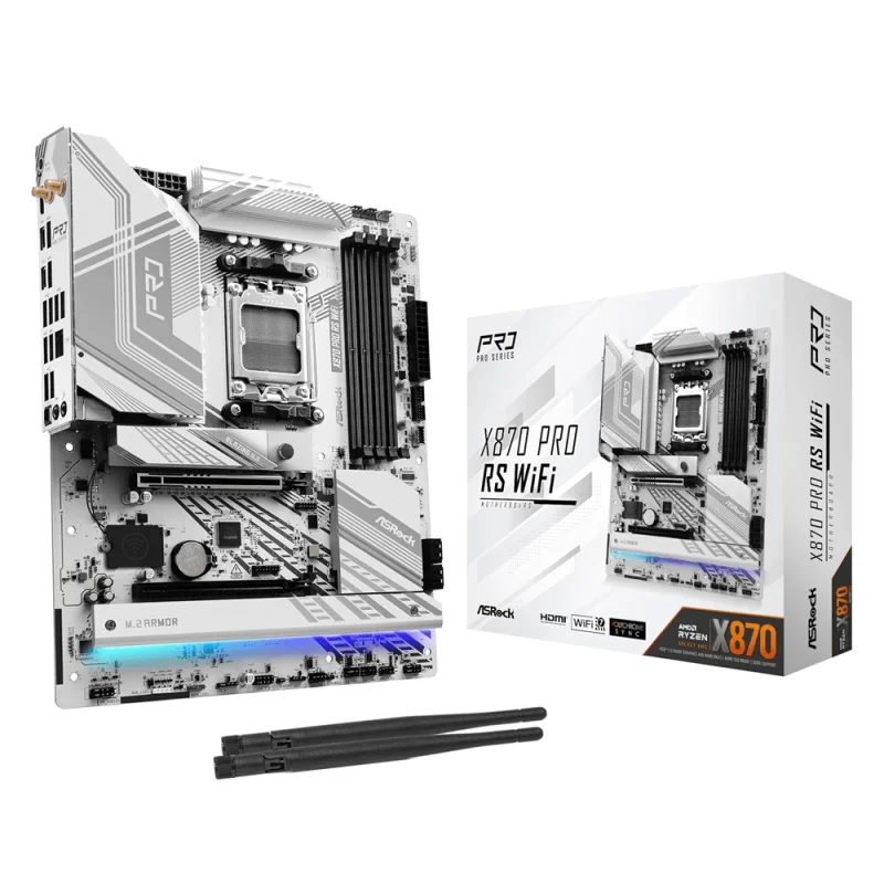 ASRock X870 Pro RS WiFi | AM5 DDR5 | Ryzen 9000 Pro