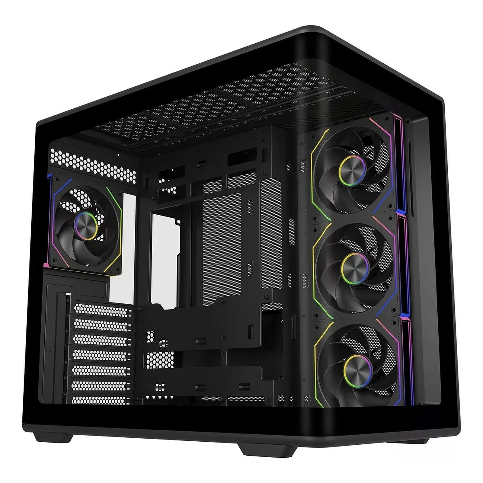 Cooler Master Elite 600 ARGB Noir | 4 Fans | Tunisie