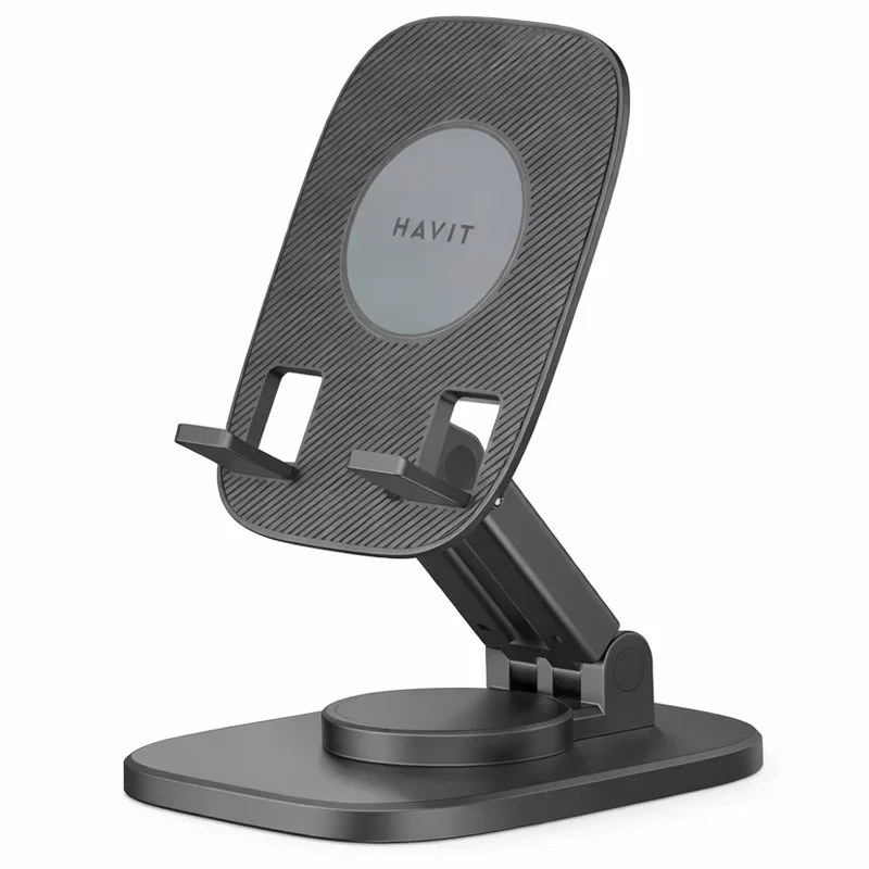 Support de bureau pliable HAVIT ST7164 noir pour smartphone