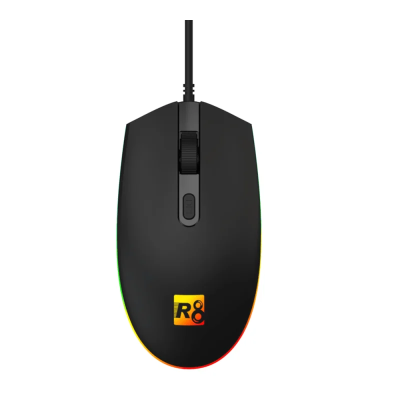 R8 RVB-1605 Noir | Filaire | 1200 DPI | RGB | Performance