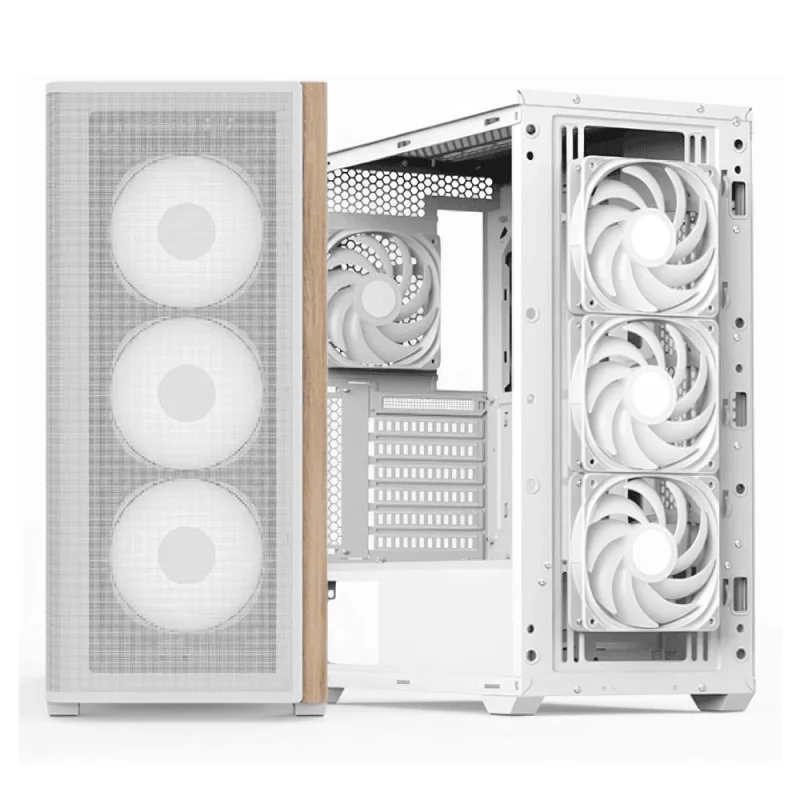 Aerocool D501A V2 Moyen Tour Blanc | Setup
