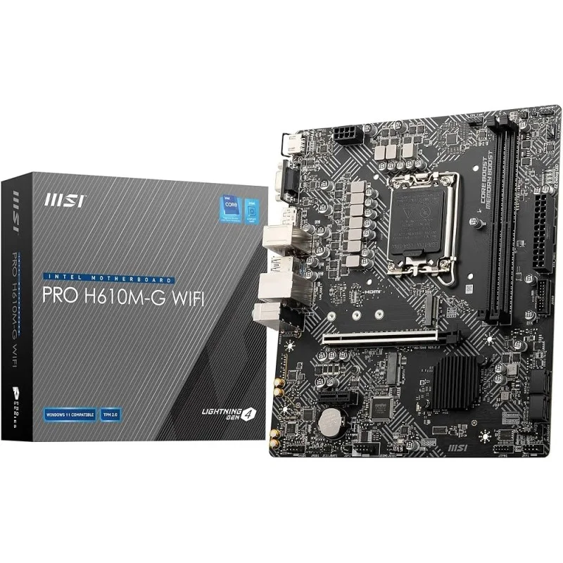 MSI H610M-G WiFi | LGA1700 DDR5 | Gaming