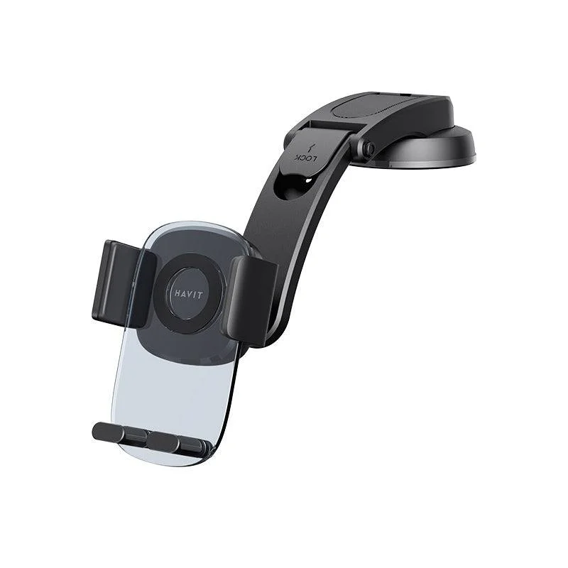 Support de téléphone voiture HAVIT ST7151 à ventouse avec bras long