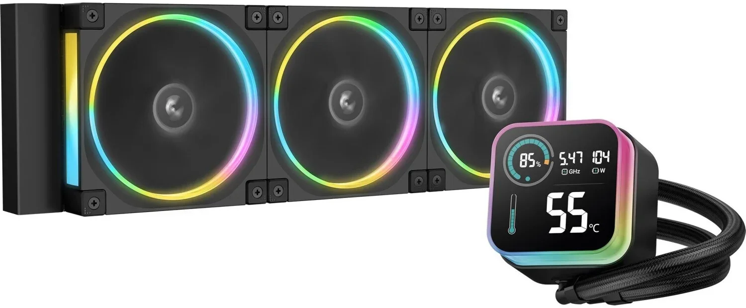 DeepCool LQ360 Ultra AIO 360mm Noir | Performance