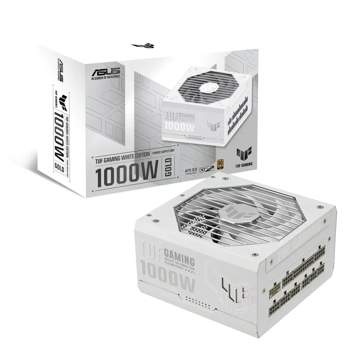 ASUS TUF Gaming 1000W 80+ Gold Blanc | Performance