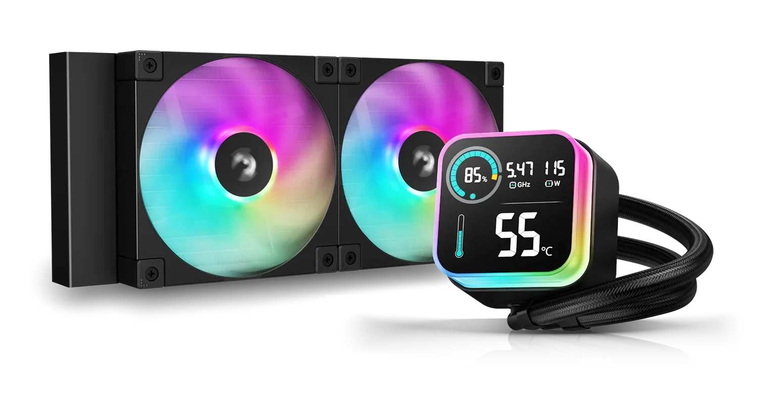 DeepCool LQ240 AIO 240mm Écran Noir | PC Gamer