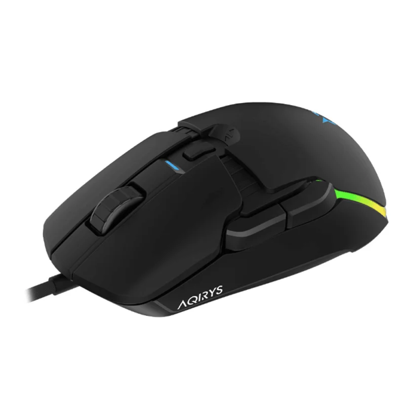 Aqirys Lynx Noir | Filaire | 16000 DPI | Pro Gaming