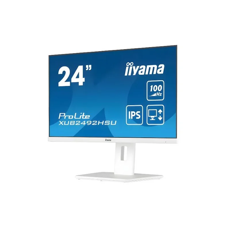 IIYAMA ProLite 24" FHD | 100Hz AMVA+ Blanc | Tunisie