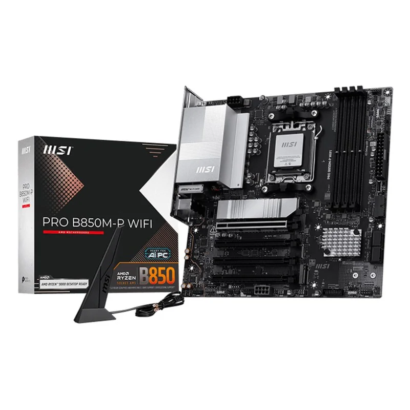 MSI PRO B850M-P WiFi | AM5 DDR5 | NextGen
